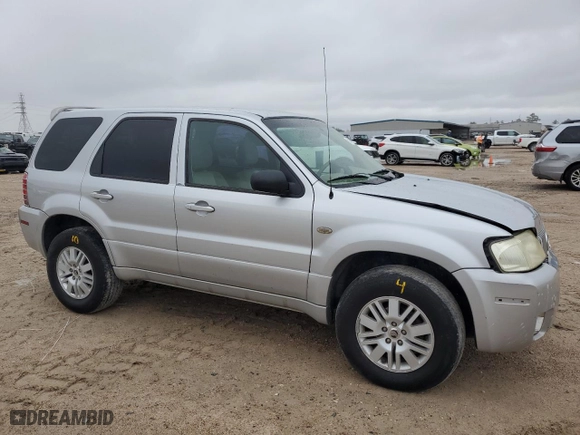 2005 Mercury Mariner Convenience with VIN 4M2YU56Z85DJ10296, listed as a Copart auction lot 69730144 with 236,790 mi miles and Salvage Title. Bid and sale history available at carsss.com. Image 4.