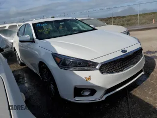 2019 Kia Cadenza Premium with VIN KNALB4J12K5167033, listed as a Copart auction lot 74997824 with 56,307 mi miles and Salvage Title. Bid and sale history available at carsss.com. Image 4.