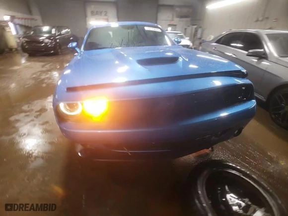 2019 Dodge Challenger R/T with VIN 2C3CDZBT7KH708715, listed as a Copart auction lot 43729635 with 53,489 mi miles and Salvage Title. Bid and sale history available at carsss.com. Image 14.
