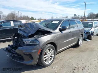 2021 Dodge Durango GT Plus with VIN 1C4RDHDG4MC661021, listed as a IAAI auction lot 41671963 with 70,540 mi miles. Bid and sale history available at carsss.com. Image 18.