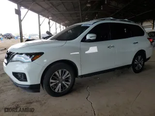 2020 Nissan Pathfinder S with VIN 5N1DR2ANXLC603257, listed as a Copart auction lot 48836795 with 147,543 mi miles and Clean Title. Bid and sale history available at carsss.com. Image 1.