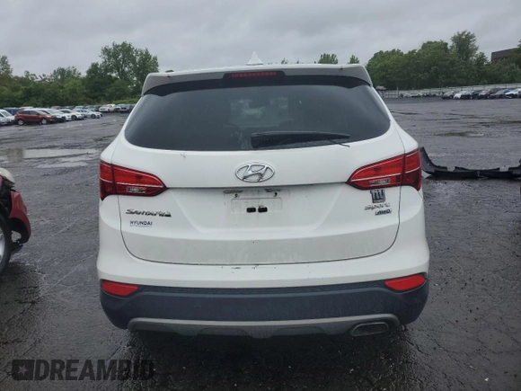 2016 Hyundai Santa Fe z VIN 5XYZTDLB6GG338557, wystawiony jako Copart lot #57899185 z przebiegiem 91 702 mil mil oraz Czysty tytuł • Clean title. Historia ofert i sprzedaży dostępna na DreamBid. Obrazek 6.