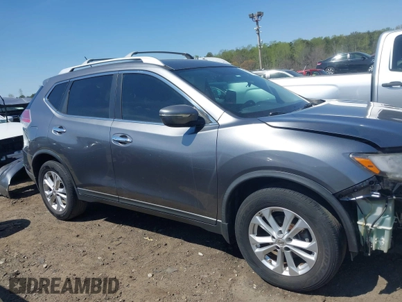 2015 Nissan Rogue SV with VIN KNMAT2MT0FP571306, listed as a IAAI auction lot 41859572 with 162,948 mi miles and . Bid and sale history available at carsss.com. Image 14.