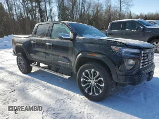 2024 GMC Canyon 4WD Denali with VIN 1GTP6FEK2R1119475, listed as a Copart auction lot 42523575 with 22,683 mi miles and Salvage Title. Bid and sale history available at carsss.com. Image 4.