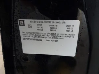 2006 Pontiac Grand Prix z VIN 2G2WP552661280702, wystawiony jako IAAI lot #42172530 z przebiegiem Nie podano mil oraz . Historia ofert i sprzedaży dostępna na DreamBid. Obrazek 9.