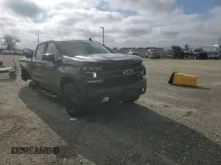 2021 Chevrolet Silverado 1500 LT Trail Boss with VIN 3GCPYFELXMG152978, listed as a Copart auction lot 43568205 with 51,475 mi miles and Salvage Title. Bid and sale history available at DreamBid. Image 11.