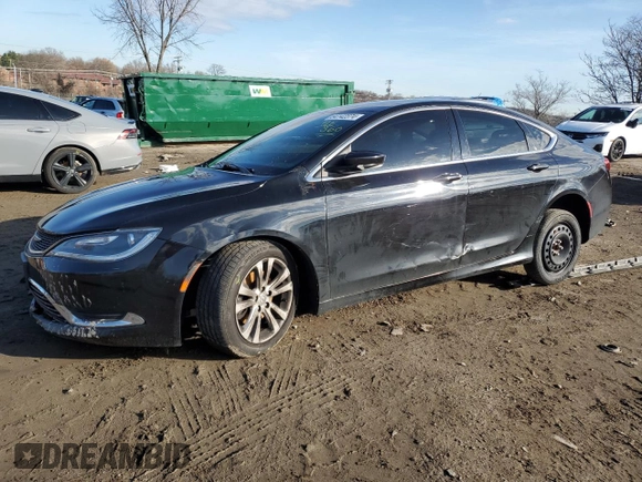 2015 Chrysler 200 Limited z VIN 1C3CCCAB8FN760831, wystawiony jako Copart lot #84142374 z przebiegiem 44 584 mil mil oraz Szkoda całkowita • Salvage title. Historia ofert i sprzedaży dostępna na DreamBid. Obrazek 1.