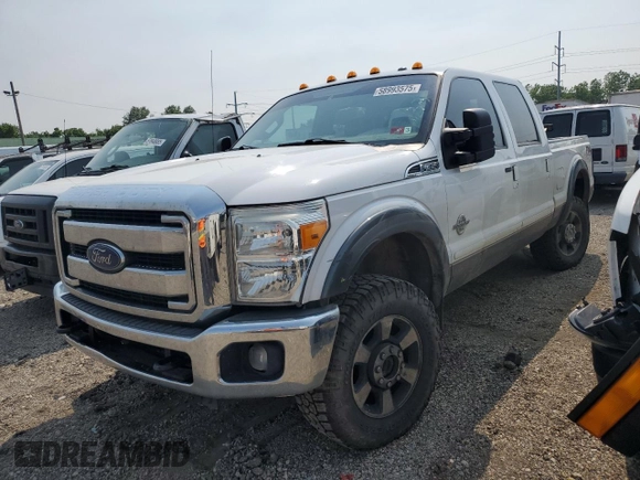 2015 Ford F-350 Platinum z VIN 1FT8W3BT8FEC96133, wystawiony jako Copart lot #58993575 z przebiegiem 207 655 mil mil oraz Szkoda całkowita • Salvage title. Historia ofert i sprzedaży dostępna na DreamBid. Obrazek 1.