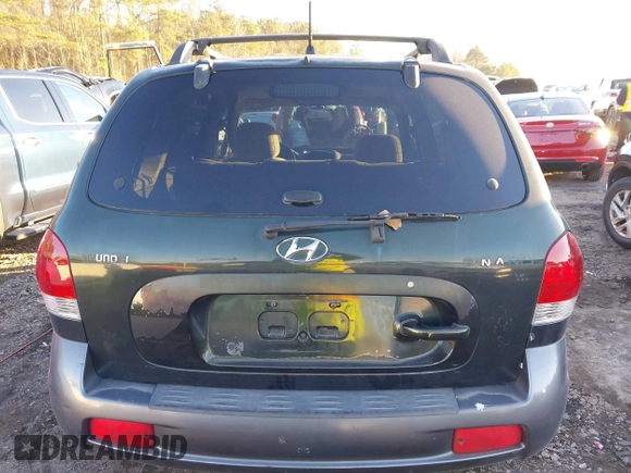 2006 Hyundai Santa Fe GLS with VIN KM8SC13D36U100031, listed as a IAAI auction lot 41240289 with 189,195 mi miles. Bid and sale history available at carsss.com. Image 16.