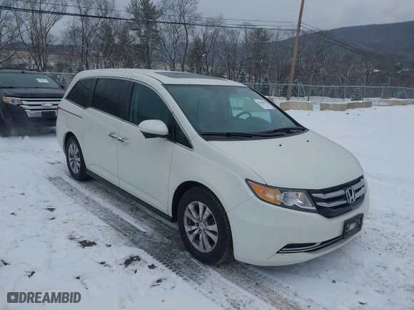 2016 Honda Odyssey EX-L with VIN 5FNRL5H64GB012894, listed as a IAAI auction lot 41256696 with 51,510 mi miles. Bid and sale history available at carsss.com. Image 6.