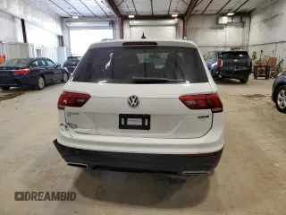 2019 Volkswagen Tiguan SE with VIN 3VV2B7AX0KM157357, listed as a Copart auction lot 55564975 with 57,421 mi miles and Salvage Title. Bid and sale history available at DreamBid. Image 6.