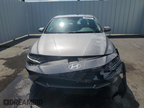2025 Hyundai Elantra SEL Convenience with VIN KMHLS4DG3SU885551, listed as a Copart auction lot 54754125 with 11,446 mi miles and Clean Title. Bid and sale history available at DreamBid. Image 5.