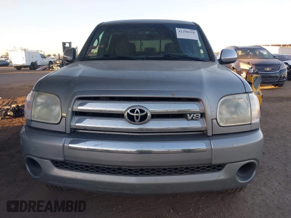 2005 Toyota Tundra SR5 with VIN 5TBET34115S492326, listed as a IAAI auction lot 42290928 with 168,543 mi miles and . Bid and sale history available at DreamBid. Image 12.