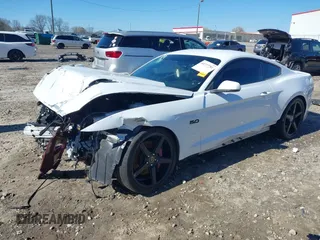 2015 Ford Mustang GT with VIN 1FA6P8CF6F5354045, listed as a IAAI auction lot 41727781 with 105,448 mi miles and . Bid and sale history available at carsss.com. Image 2.