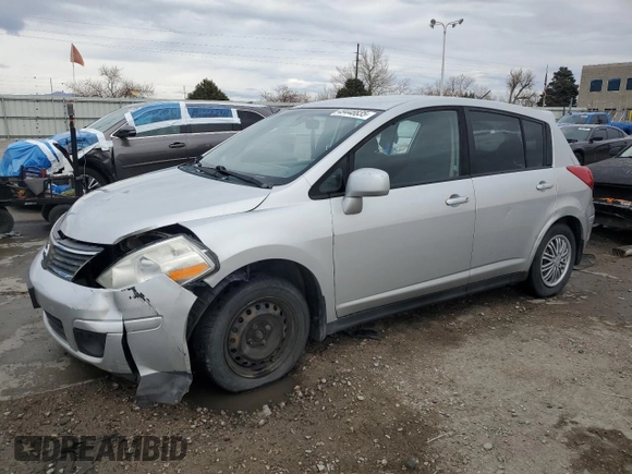 2007 Nissan Versa 1.8 S with VIN 3N1BC13E77L407861, listed as a Copart auction lot 49448835 with 211,684 mi miles and Salvage Title. Bid and sale history available at carsss.com. Image 1.