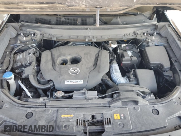 2022 Mazda CX-9 Touring Plus with VIN JM3TCBAYXN0607056, listed as a Copart auction lot 61740065 with 59,281 mi miles and Salvage title. Bid and sale history available at DreamBid. Image 12.