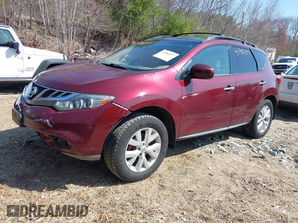 2011 Nissan Murano LE z VIN JN8AZ1MW8BW177494, wystawiony jako IAAI lot #41982077 z przebiegiem 78 212 mil mil oraz . Historia ofert i sprzedaży dostępna na DreamBid. Obrazek 2.