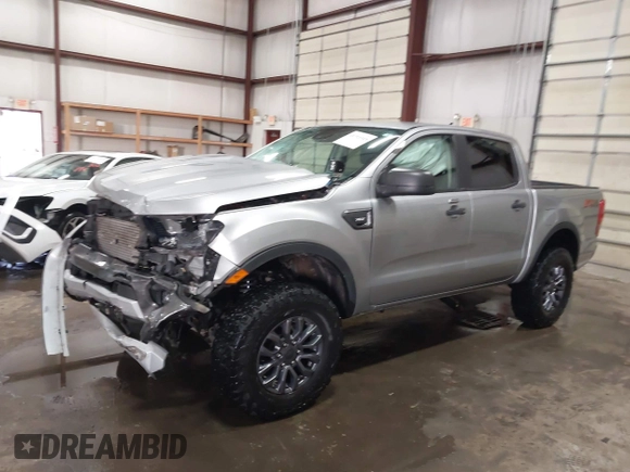 2022 Ford Ranger XL with VIN 1FTER4FH7NLD50702, listed as a IAAI auction lot 41752319 with 40,555 mi miles. Bid and sale history available at carsss.com. Image 2.