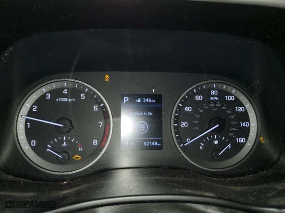 2019 Hyundai Tucson Value with VIN KM8J3CA40KU002756, listed as a Copart auction lot 86484074 with 82,148 mi miles and Salvage Title. Bid and sale history available at carsss.com. Image 9.