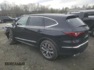 2024 Acura MDX w/Technology Package with VIN 5J8YE1H47RL008630, listed as a Copart auction lot 51585655 with 16,498 mi miles and Salvage Title. Bid and sale history available at carsss.com. Image 2.