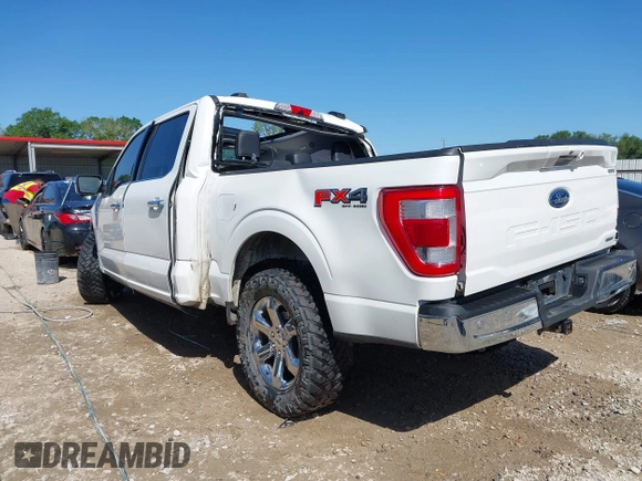 2022 Ford F-150 XL with VIN 1FTFW1E82NFA61139, listed as a IAAI auction lot 41944701 with Not provided miles and . Bid and sale history available at DreamBid. Image 3.