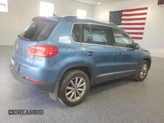 2017 Volkswagen Tiguan Wolfsburg Edition with VIN WVGSV7AX8HK014738, listed as a Copart auction lot 62255775 with 123,768 mi miles and Salvage title. Bid and sale history available at DreamBid. Image 3.