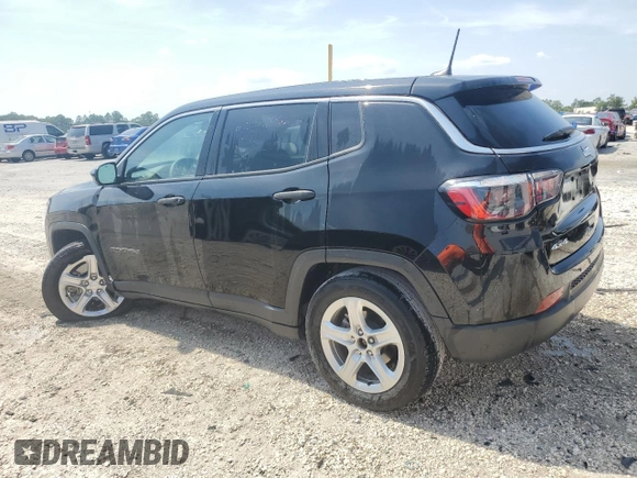 2023 Jeep Compass Sport with VIN 3C4NJDAN3PT513454, listed as a Copart auction lot 62521985 with 55,280 mi miles and Clean title. Bid and sale history available at DreamBid. Image 2.