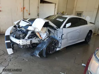 2022 Dodge Charger Scat Pack with VIN 2C3CDXGJ0NH221288, listed as a Copart auction lot 88990755 with 20,384 mi miles and Salvage Title. Bid and sale history available at carsss.com. Image 1.