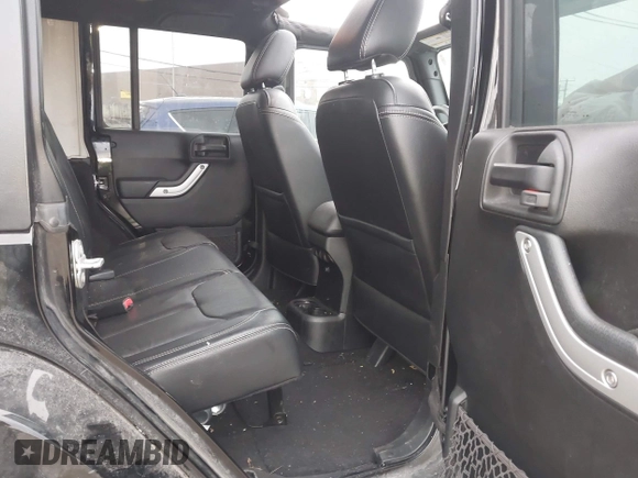 2018 Jeep Wrangler JK Unlimited Altitude with VIN 1C4BJWEG1JL843963, listed as a IAAI auction lot 41287894 with 120,701 mi miles. Bid and sale history available at carsss.com. Image 8.
