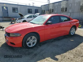 2023 Dodge Charger SXT with VIN 2C3CDXBG4PH643059, listed as a Copart auction lot 52462385 with 5,037 mi miles and Salvage Title. Bid and sale history available at DreamBid. Image 1.