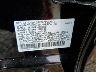 2021 Acura ILX Premium with VIN 19UDE2F79MA008411, listed as a Copart auction lot 56006145 with 10,964 mi miles and Salvage title. Bid and sale history available at DreamBid. Image 12.