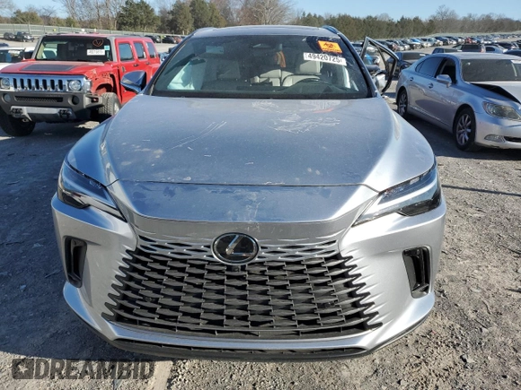 2025 Lexus RX 350h with VIN 2T2BBMCA2SC070683, listed as a Copart auction lot 49420725 with 2,218 mi miles and Salvage title. Bid and sale history available at DreamBid. Image 5.