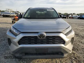 2020 Toyota RAV4 LE with VIN 2T3H1RFV6LC049907, listed as a Copart auction lot 50608605 with 45,296 mi miles and Salvage Title. Bid and sale history available at carsss.com. Image 5.