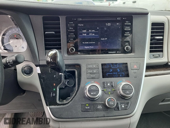 2020 Toyota Sienna XLE z VIN 5TDDZ3DC9LS240453, wystawiony jako IAAI lot #42566212 z przebiegiem 94 405 mil mil oraz . Historia ofert i sprzedaży dostępna na DreamBid. Obrazek 2.