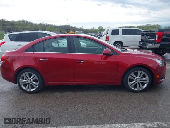 2011 Chevrolet Cruze LTZ with VIN 1G1PH5S99B7291648, listed as a IAAI auction lot 41954447 with 112,985 mi miles and . Bid and sale history available at DreamBid. Image 13.