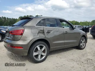 2015 Audi Q3 Premium Plus with VIN WA1EFCFS7FR005709, listed as a Copart auction lot 58533725 with 84,527 mi miles and Clean title. Bid and sale history available at DreamBid. Image 3.
