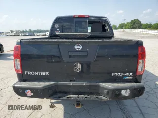 2017 Nissan Frontier Pro-4X with VIN 1N6DD0EV4HN754380, listed as a Copart auction lot 58810955 with 95,325 mi miles and Salvage title. Bid and sale history available at DreamBid. Image 6.