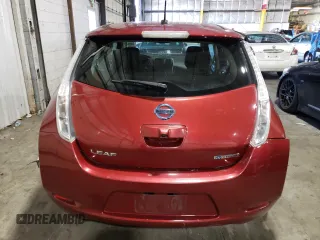 2015 Nissan LEAF SV with VIN 1N4AZ0CP3FC308330, listed as a Copart auction lot 66829723 with 97,130 mi miles. Bid and sale history available at carsss.com. Image 6.