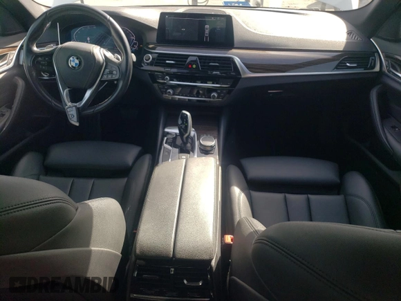 2020 BMW 5 Series 530e with VIN WBAJA9C0XLCD71591, listed as a Copart auction lot 79766234 with 115,358 mi miles and Salvage Title. Bid and sale history available at DreamBid. Image 8.
