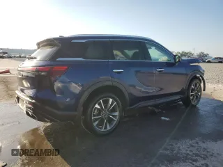 2024 Infiniti QX60 Luxe z VIN 5N1DL1FRXRC344608, wystawiony jako Copart lot #52451285 z przebiegiem 6 047 mil mil oraz Nie do naprawy • Non repairable. Historia ofert i sprzedaży dostępna na DreamBid. Obrazek 3.