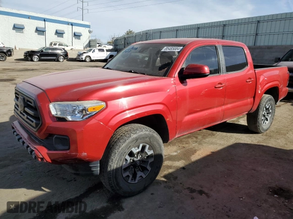2018 Toyota Tacoma SR with VIN 5TFAX5GN7JX124564, listed as a Copart auction lot 85485884 with 82,013 mi miles and Non repairable. Bid and sale history available at DreamBid. Image 1.