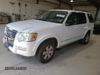 2010 Ford Explorer XLT with VIN 1FMEU7DE6AUA99003, listed as a Copart auction lot 60277095 with 92,212 mi miles and Salvage title. Bid and sale history available at DreamBid. Image 1.