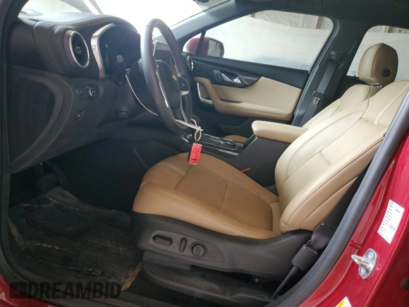2020 Chevrolet Blazer Premier with VIN 3GNKBFRS1LS622668, listed as a Copart auction lot 49954355 with Not provided miles and Salvage title. Bid and sale history available at DreamBid. Image 7.