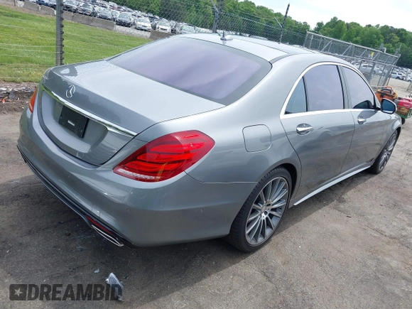 2015 Mercedes-Benz S 550 z VIN WDDUG8CB4FA169679, wystawiony jako IAAI lot #42098297 z przebiegiem 107 547 mil mil oraz . Historia ofert i sprzedaży dostępna na DreamBid. Obrazek 4.