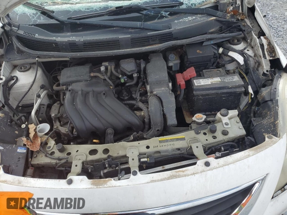 2012 Nissan Versa S with VIN 3N1CN7AP5CL878794, listed as a Copart auction lot 85910814 with 186,308 mi miles and Salvage Title. Bid and sale history available at carsss.com. Image 13.