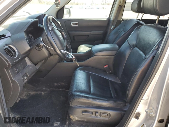 2012 Honda Pilot EX-L with VIN 5FNYF4H55CB047393, listed as a Copart auction lot 53814835 with 189,519 mi miles and Clean Title. Bid and sale history available at DreamBid. Image 7.