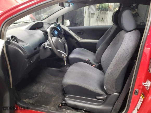 2009 Toyota Yaris with VIN JTDJT903195255931, listed as a Copart auction lot 47948235 with 171,703 mi miles and Salvage Title. Bid and sale history available at carsss.com. Image 7.