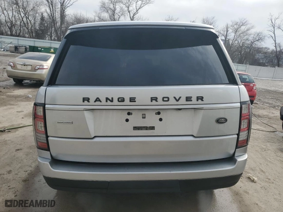 2014 Land Rover Range Rover Supercharged with VIN SALGS2EF2EA144063, listed as a Copart auction lot 49683515 with 68,088 mi miles and Non Repairable. Bid and sale history available at carsss.com. Image 6.