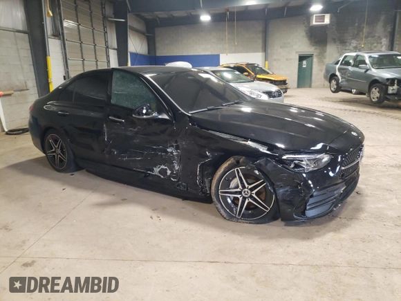 2023 Mercedes-Benz C 300 z VIN W1KAF4HB9PR152385, wystawiony jako Copart lot #38415474 z przebiegiem 19 486 mil mil oraz . Historia ofert i sprzedaży dostępna na DreamBid. Obrazek 4.