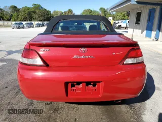2001 Toyota Solara SE with VIN 2T1FF22P81C444362, listed as a Copart auction lot 82091604 with 205,145 mi miles and Non Repairable. Bid and sale history available at DreamBid. Image 6.